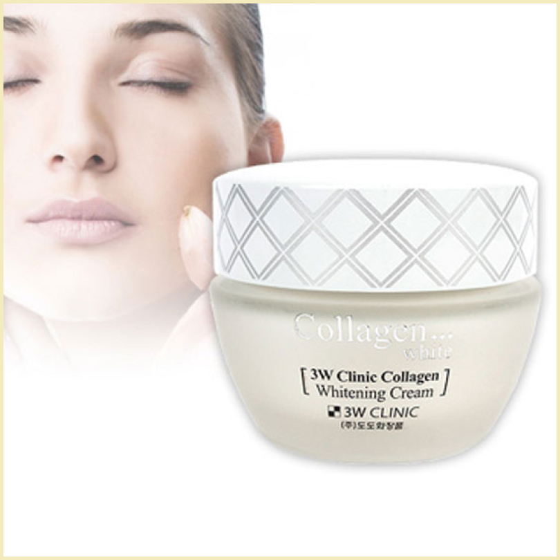 3W Clinic Collagen Whitening Cream 60ml
