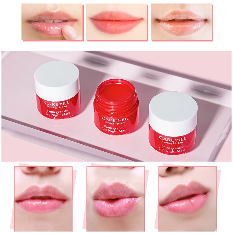 CARE:NEL Lip Night Mask 5g Pomegranate
