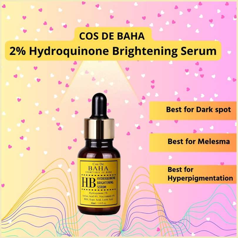 COS DE BAHA 2% Hydroquinone Brightening Serum 30ml

