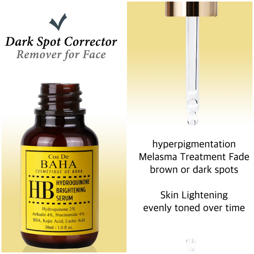 COS DE BAHA 2% Hydroquinone Brightening Serum 30ml
